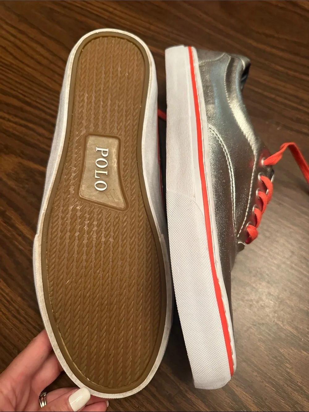 Polo Ralph Lauren stylish metallic